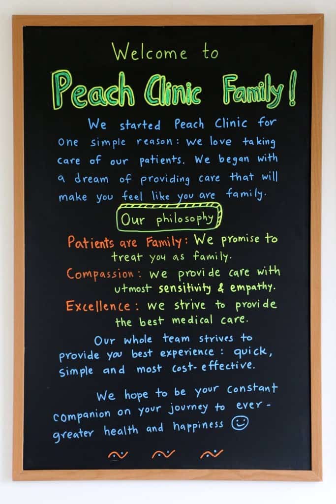 Peach Clinic Philosophy